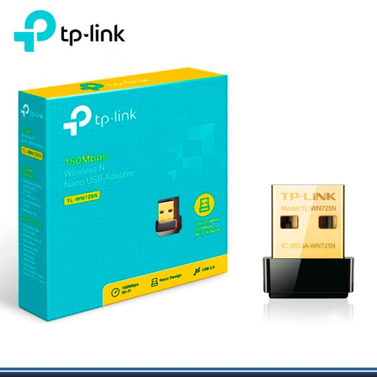 WIRELES TP-LINK USB NANO ADAPTER 150MBPS TL-WN725N (G T-PLINK)