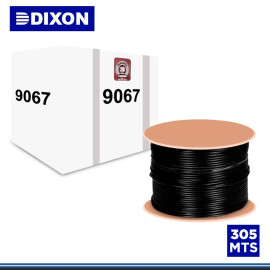 CABLE STP DIXON CAT.6 305 MTS 4PX23AWG- P/EXTERIORES (PN:9067)
