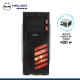 CASE HALION GAMER SCORPION ROJO 5906 400W REAL USB 3.0