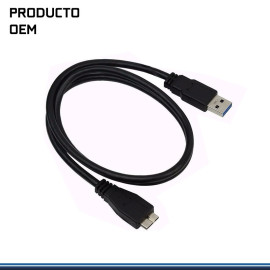 CABLE PARA DISCO EXTERNO 1.5 MTs USB 3.0 NEGRO