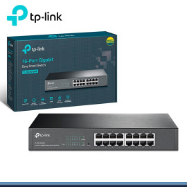 SWITCH TP-LINK TL-SG1016DE EASY SMART 16 PUERTOS 10/100/1000Mbps