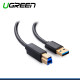 CABLE DE IMPRESORA USB 3.0 UGREEN DE 2 METROS VELOCIDAD DE 480MBPS PN 10372