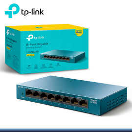 SWITCH TP-LINK LS108G 8 PUERTOS 10/100/1000Mbps