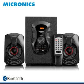 SISTEMA DE AUDIO MICRONICS TRESSOR MIC S7409 BT LED FM +SD+USB DE 70 RMS