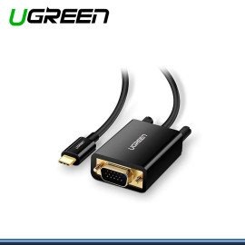 CABLE ADAPTADOR UGREEN USB TIPO C A VGA 1080P (PN:50447)