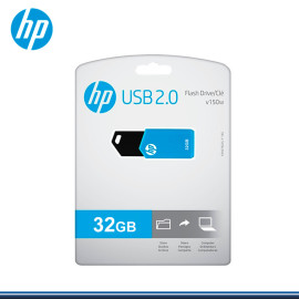 MEMORIA USB 32GB HP V150W BLUE BLACK (PN:HPFD150W-32)