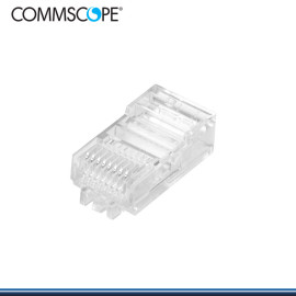 CONECTORES AMP/COMMSCOPE PLUG CAT5 PARA CABLE SOLIDO 6-554720-3