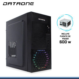 CASE DATAONE STAR 501 MICRO ATX CON FUENTE 600W USB 2.0