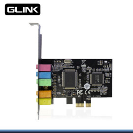 TARJETA GLINK PCI EXPRESS DE SONIDO 5.1CH 3D (PN:GP-ST17)