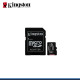 MEMORIA KINGSTON 64 GB MICRO SD CANVAS SELECT PLUS (PN:SDCS2/64GB)