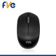 MOUSE INALÁMBRICO FIVE I0507 ENERGY SAVING , WIRELESS 2.4 GHZ, COLOR NEGRO