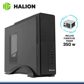 CASE SLIM HALION SUPRA-PRO S612 CON FUENTE 350W USB 3.0/USB 2.0