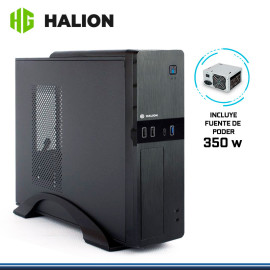 CASE SLIM HALION SUPRA-PRO S615 CON FUENTE 350W USB 3.0/USB 2.0