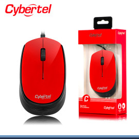 MOUSE CYBERTEL RICHELIEU RED CYB-M211 USB