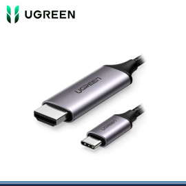 CABLE USB TIPO C A HDMI UGREEN 4K 60HZ DE 2 METROS P.N 50570 (MC)